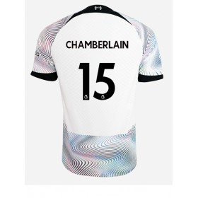 Herren Fußballbekleidung Liverpool Chamberlain #15 Auswärtstrikot 2022-23 Kurzarm